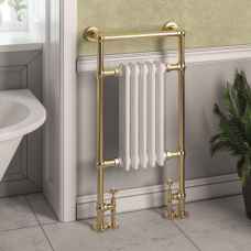 Eastbrook Avon Heated Towel Rail Brushed Brass